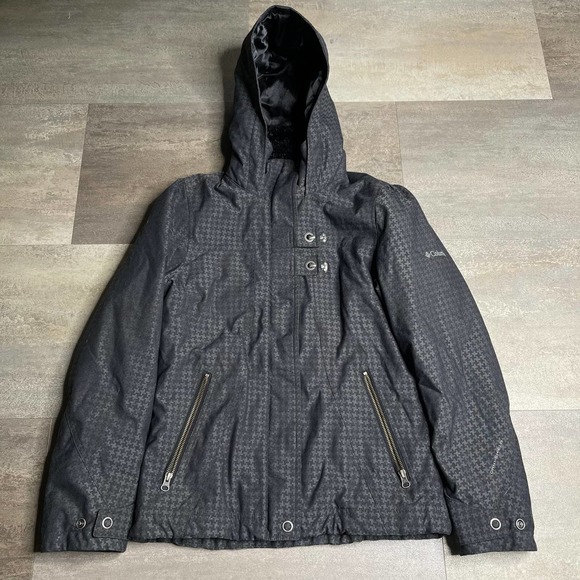 SOLD Columbia Abbot Kinney Houndstooth Jacket Small - Picture 2 of 4